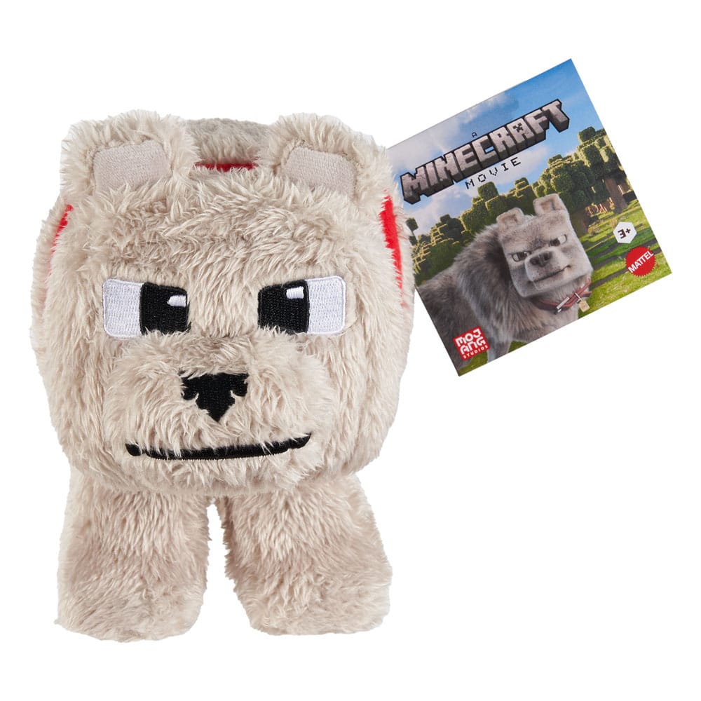 Ein Minecraft Film Plüschfigur Dennis der Wolf 20 cm - Preorder - ETA: 27.01.2026