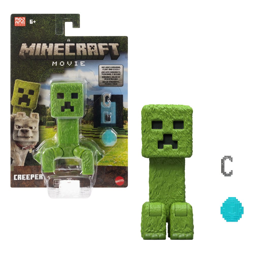 Ein Minecraft Film Actionfigur Creeper 10 cm - Versand: 5-7 Tage nach Bestellung