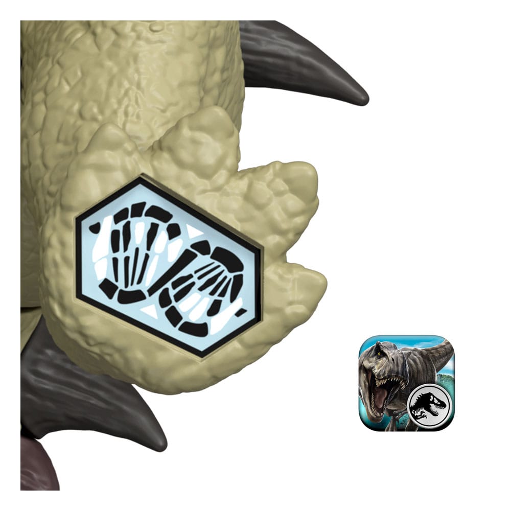 Jurassic World: Die Wiedergeburt Actionfigur mit Sound Wild Roar Ankylosaurus 7 cm - Versand: 5-7 Tage nach Bestellung