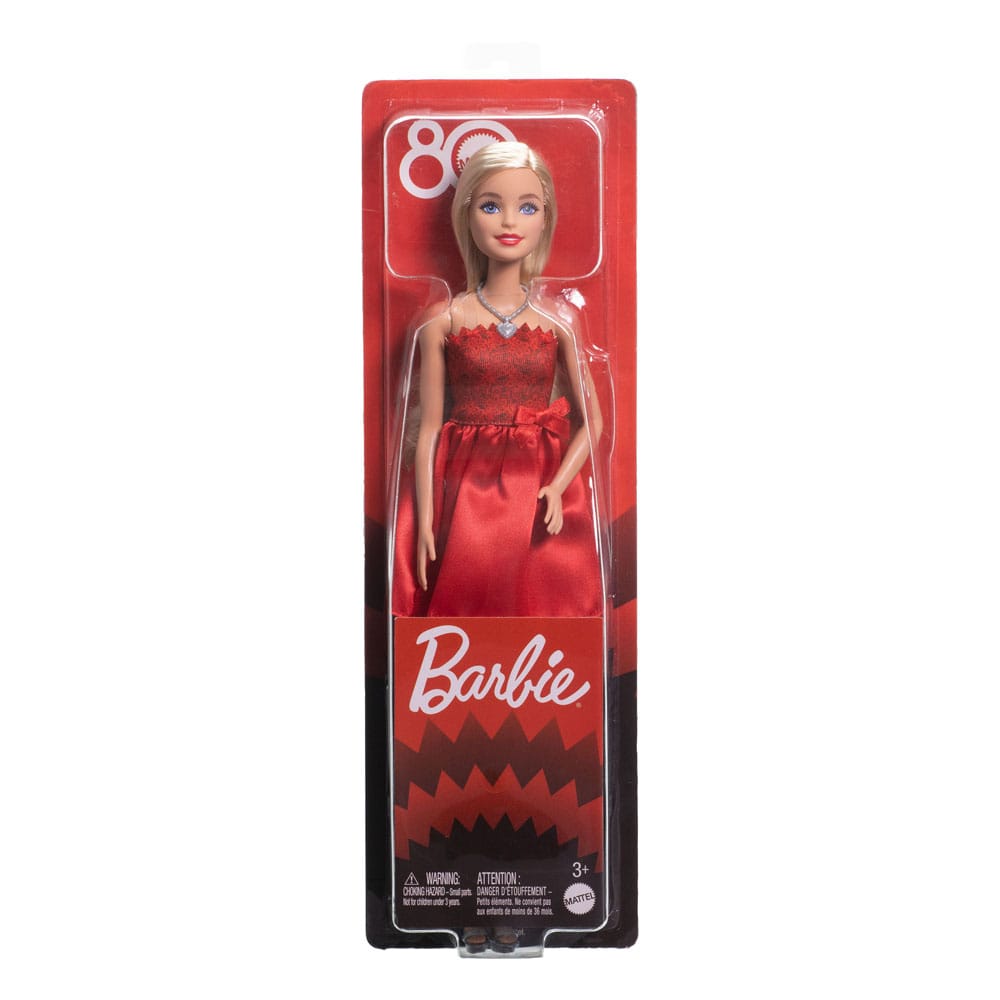 Barbie 80th Anniversary Puppe Ruby Red - Preorder - ETA: 10.11.2025