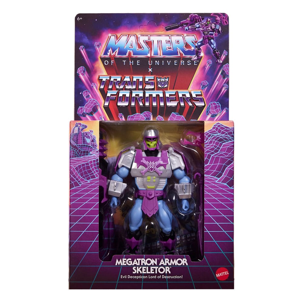 Masters of the Universe x Transformers Actionfigur Megatron Armor Skeletor heo European Exclusive 14 cm - Preorder - ETA: 07.10.2025