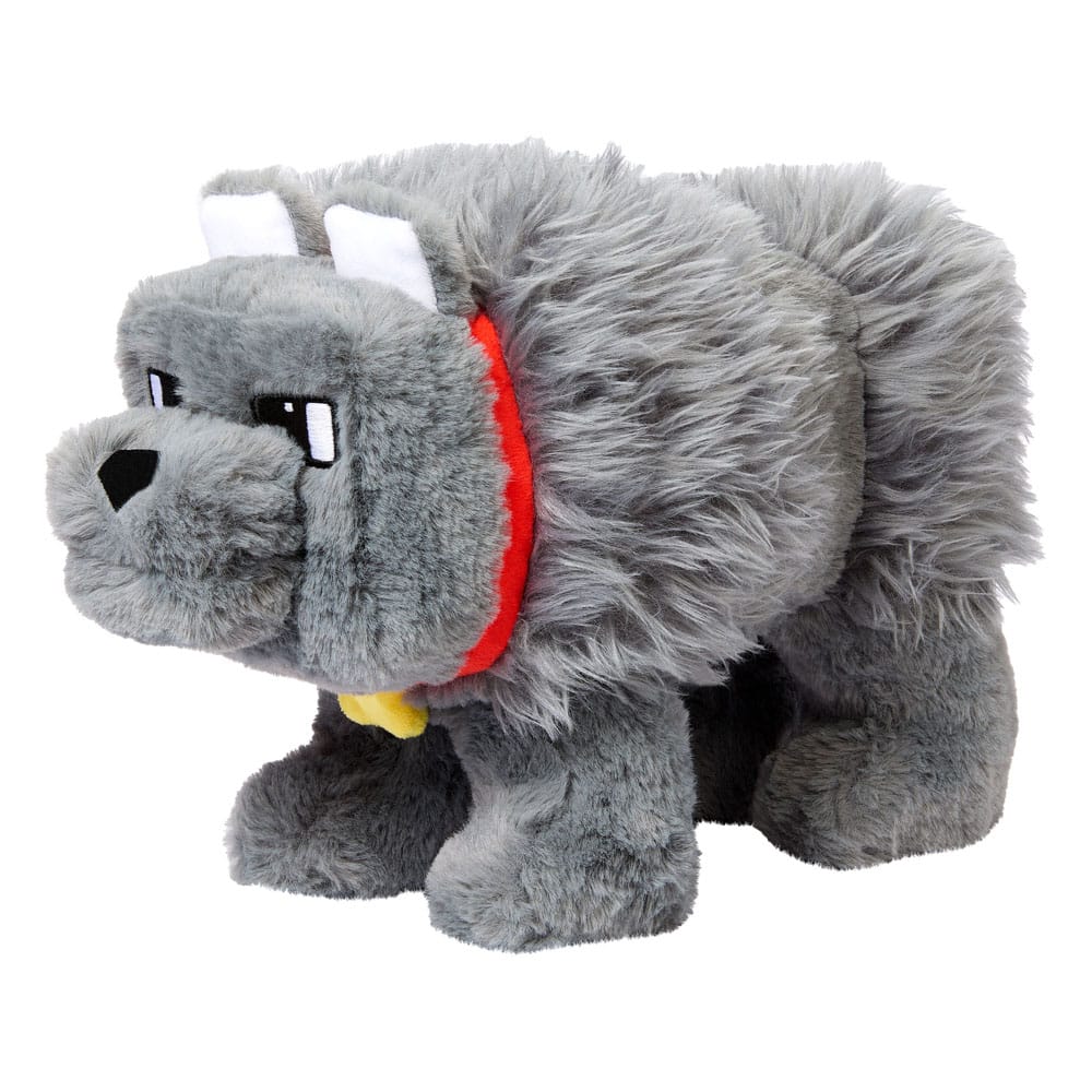 Ein Minecraft Film Plüschfigur mit Sound Dennis der Wolf 20 cm - Versand: 5-7 Tage nach Bestellung