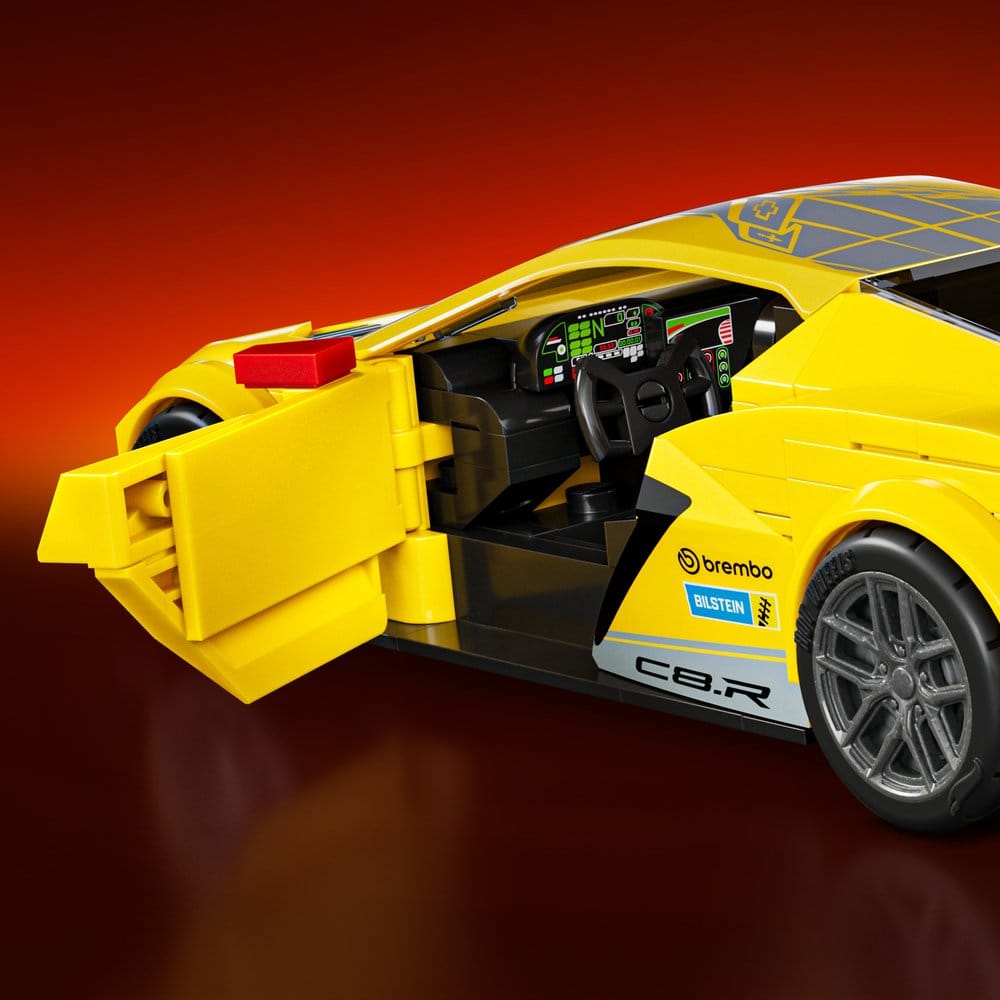 Hot Wheels Speed Mattel Brick Shop Bauset 1/32 '20 Corvette C8.R - Preorder - ETA: 25.08.2026