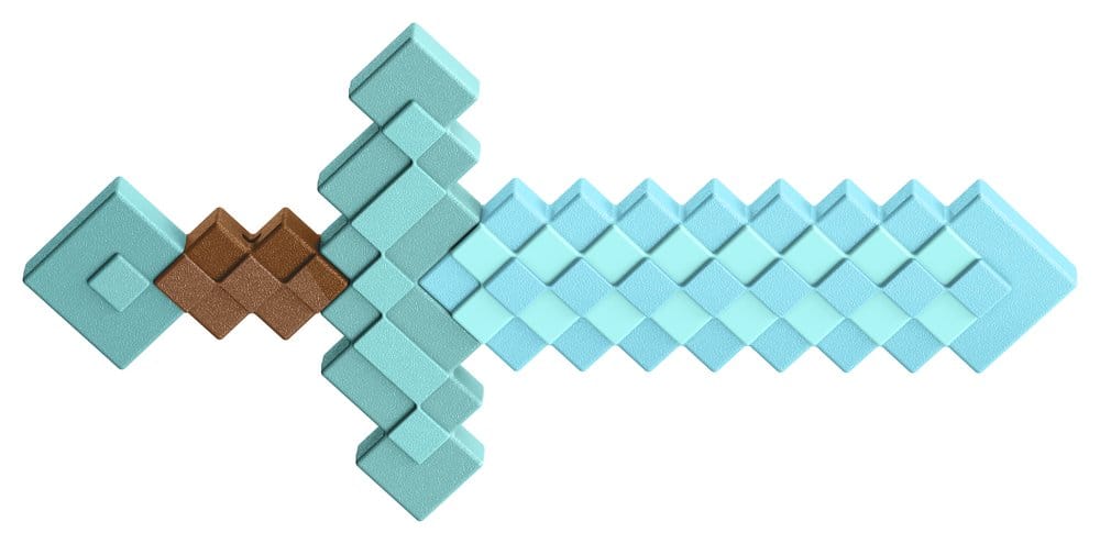Minecraft Roleplay-Replik Diamond Sword 43 cm - Preorder - ETA: 25.08.2026