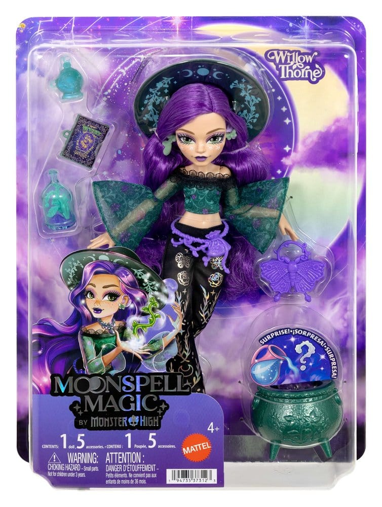 Monster High Moonspell Magic Puppe Willow Thorne - Versand: 7 Tage nach Bestellung
