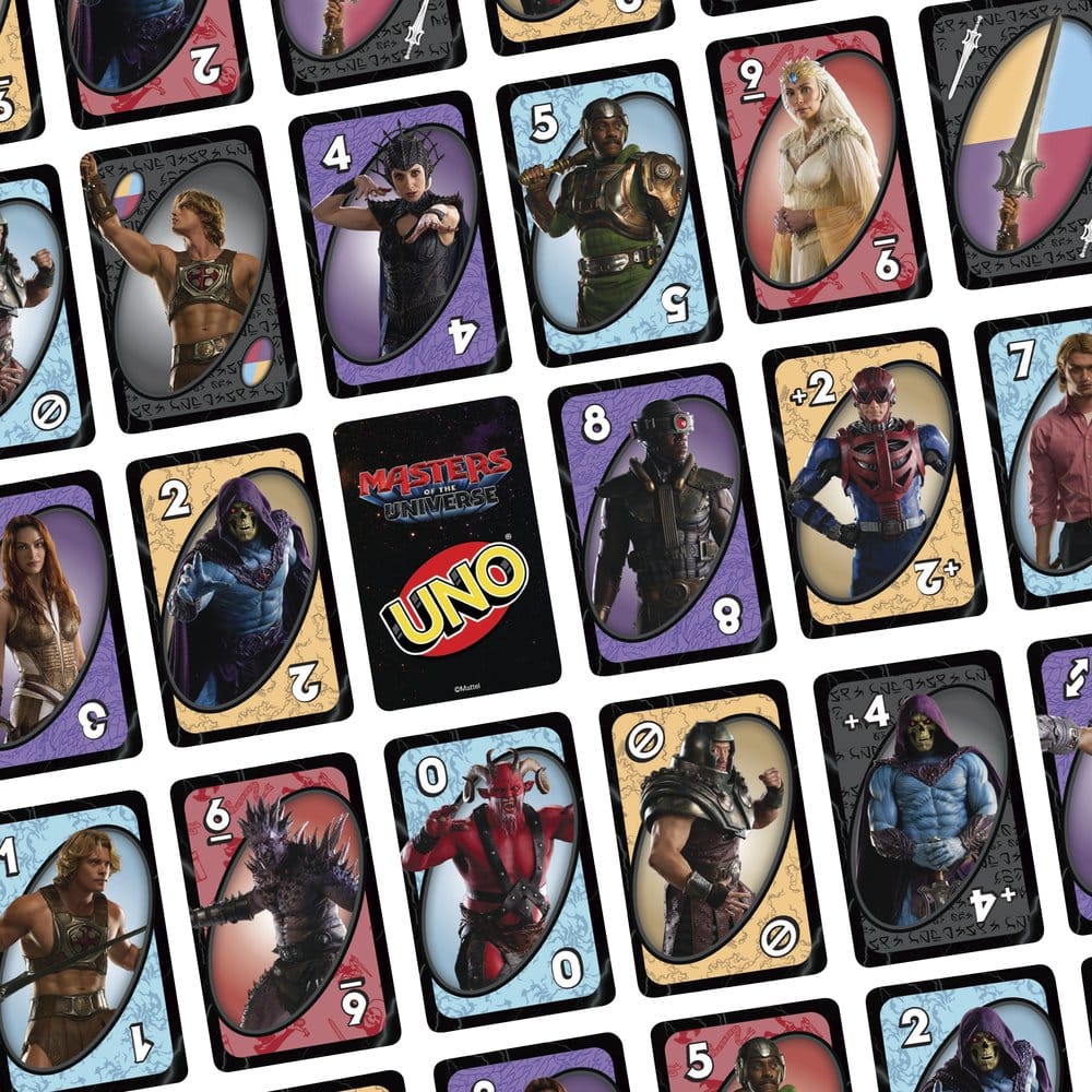 Masters of the Universe 2026 Movie UNO Kartenspiel - Versand: 7 Tage nach Bestellung