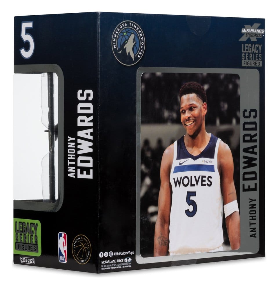 NBA McFarlane's SportsPicks Actionfigur Anthony Edwards (Minnesota Timberwolves) 21 cm - Preorder - ETA: 25.09.2026