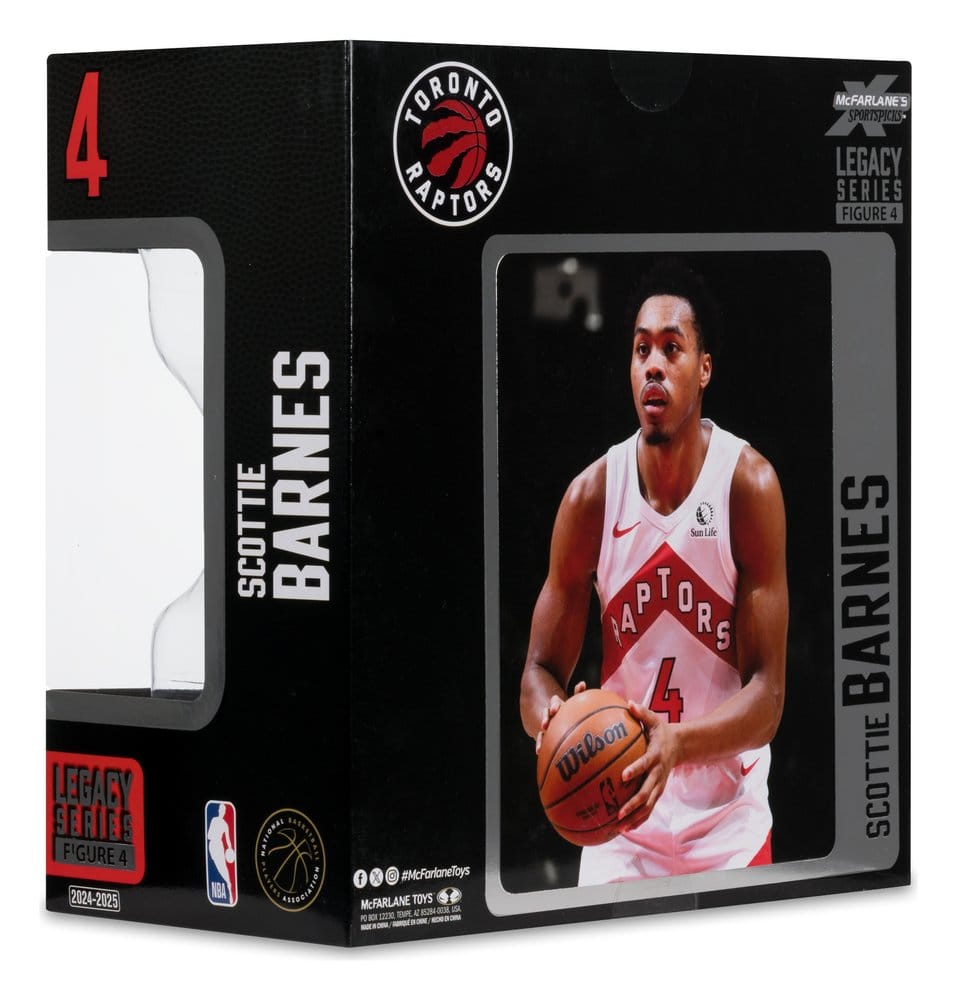 NBA McFarlane's SportsPicks Actionfigur Scottie Barnes (Toronto Raptors) 15 cm - Preorder - ETA: 25.09.2026