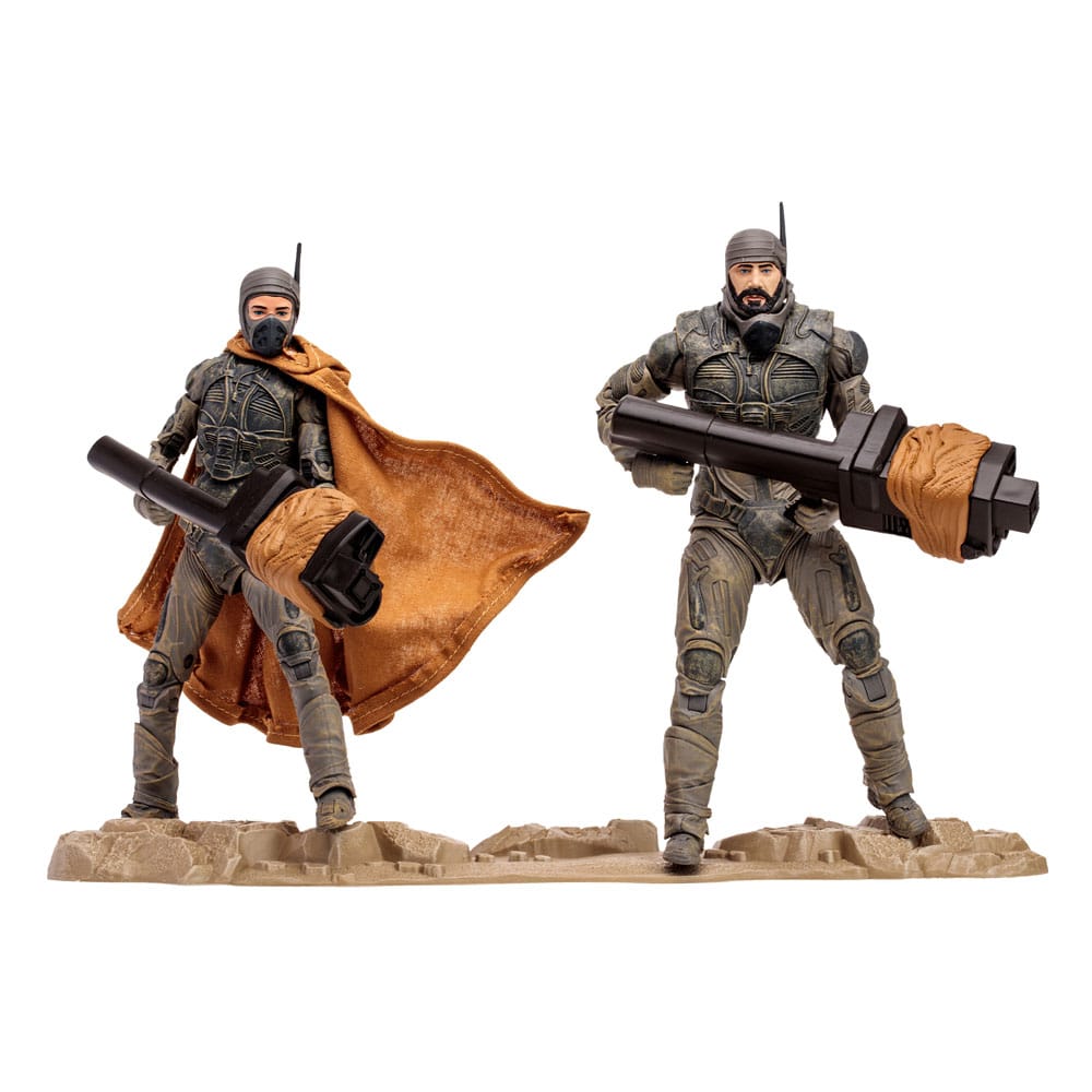 Dune: Teil 2 Actionfiguren 2er-Pack Stilgar & Shishakli (Gold Label) 18 cm - Versand: 5-7 Tage nach Bestellung