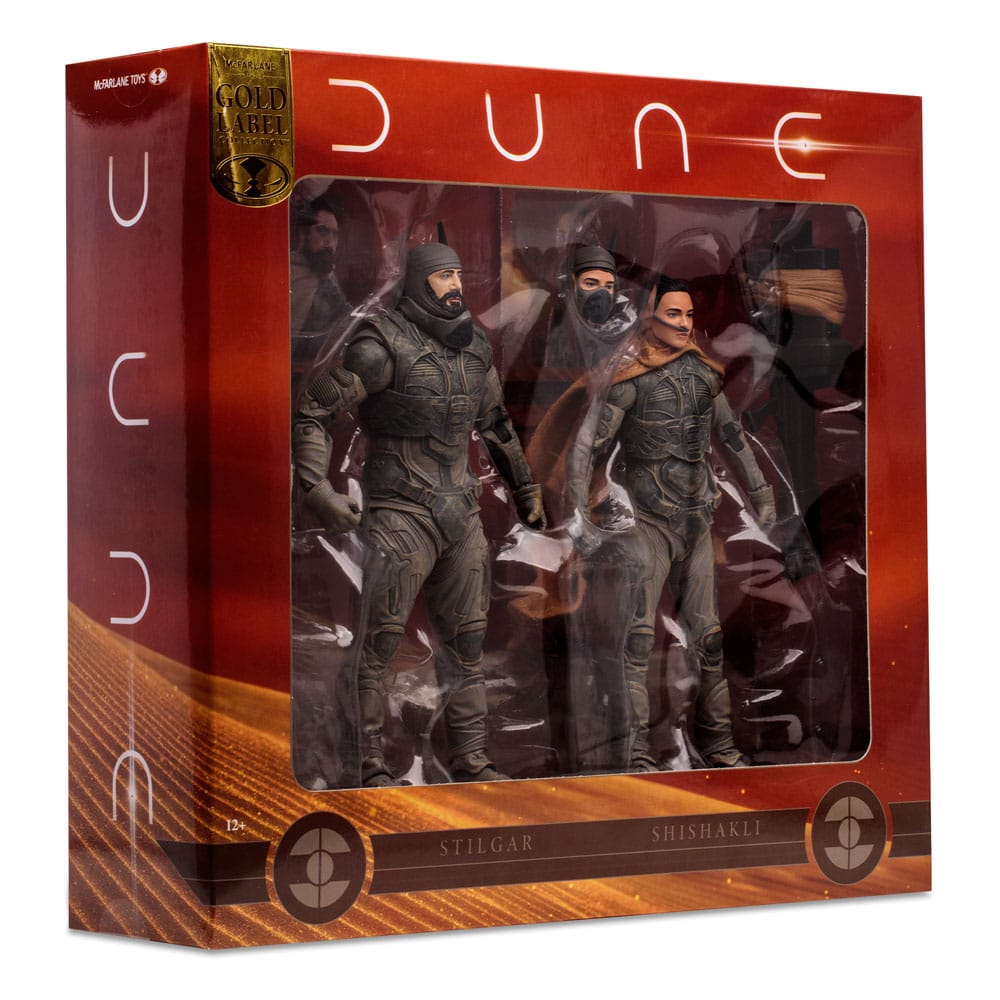 Dune: Teil 2 Actionfiguren 2er-Pack Stilgar & Shishakli (Gold Label) 18 cm - Versand: 5-7 Tage nach Bestellung