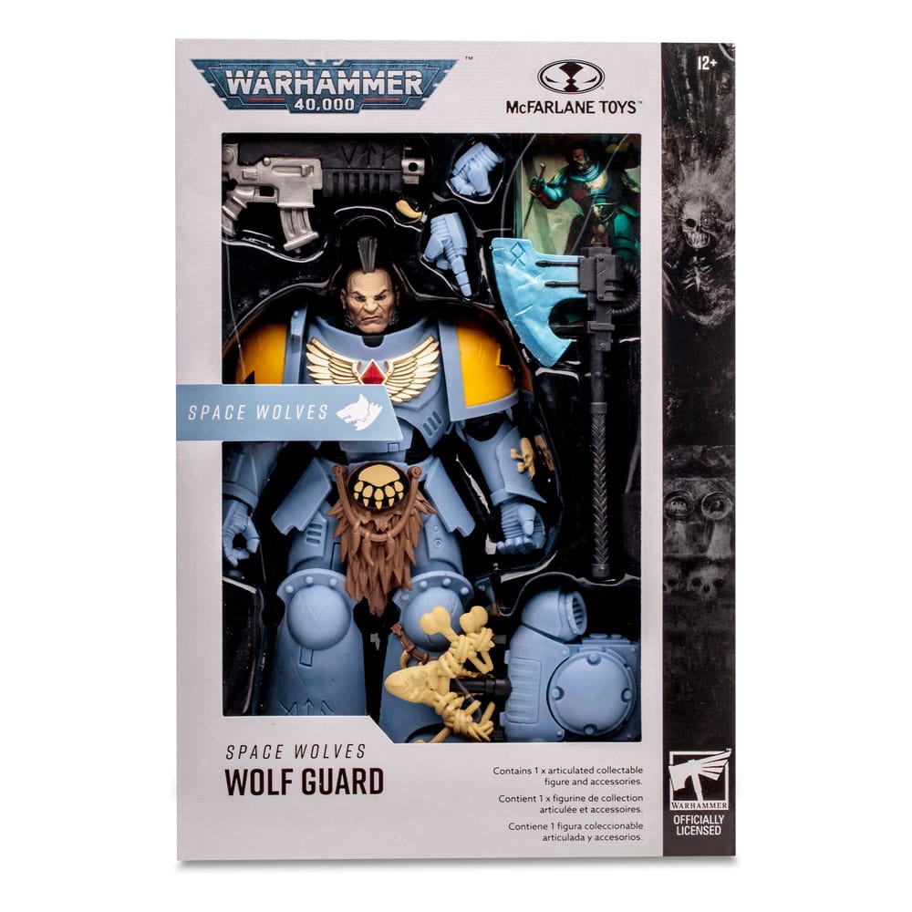 Warhammer 40k Actionfigur Space Wolves Wolf Guard 18 cm - Preorder - ETA: 30.12.2025
