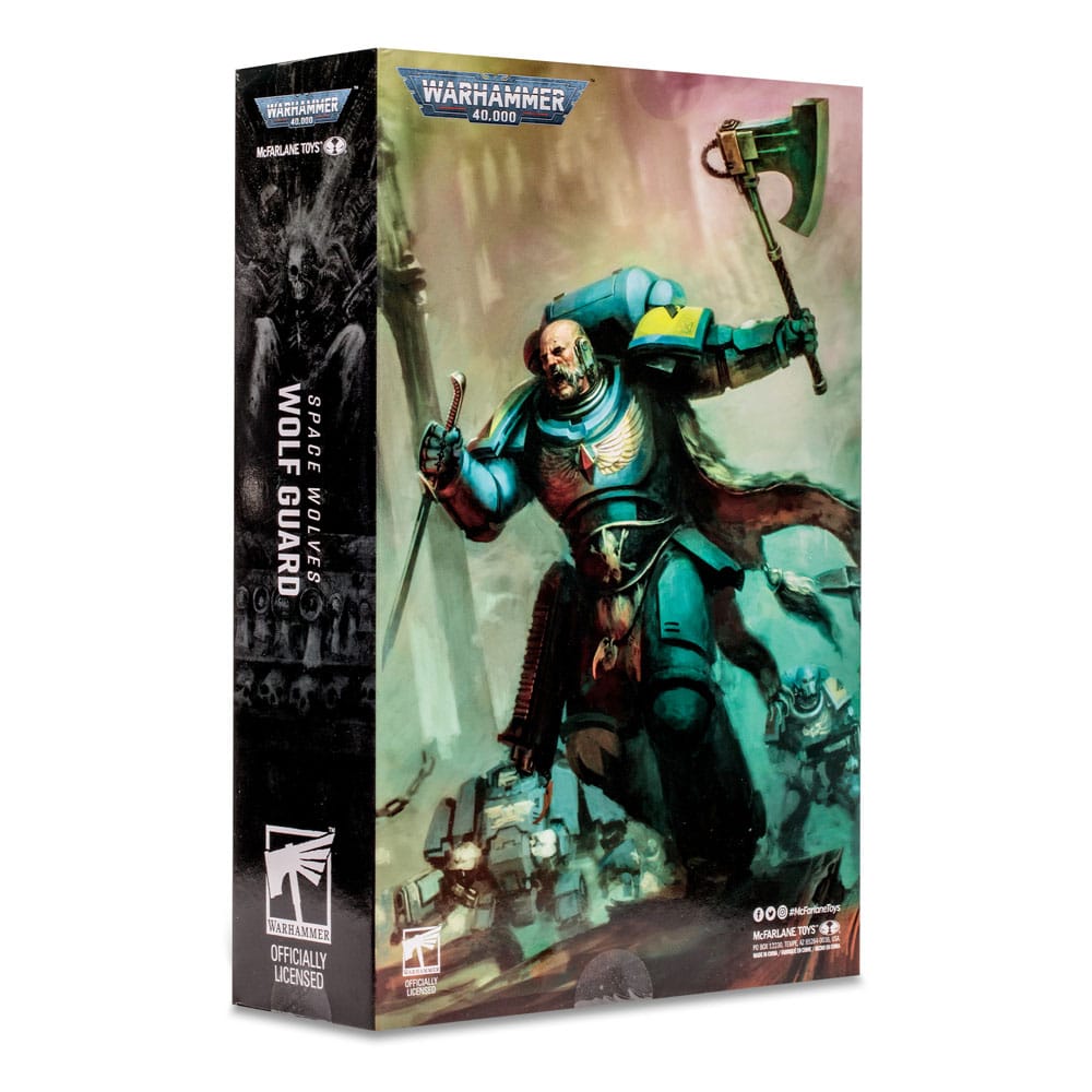 Warhammer 40k Actionfigur Space Wolves Wolf Guard 18 cm - Preorder - ETA: 30.12.2025