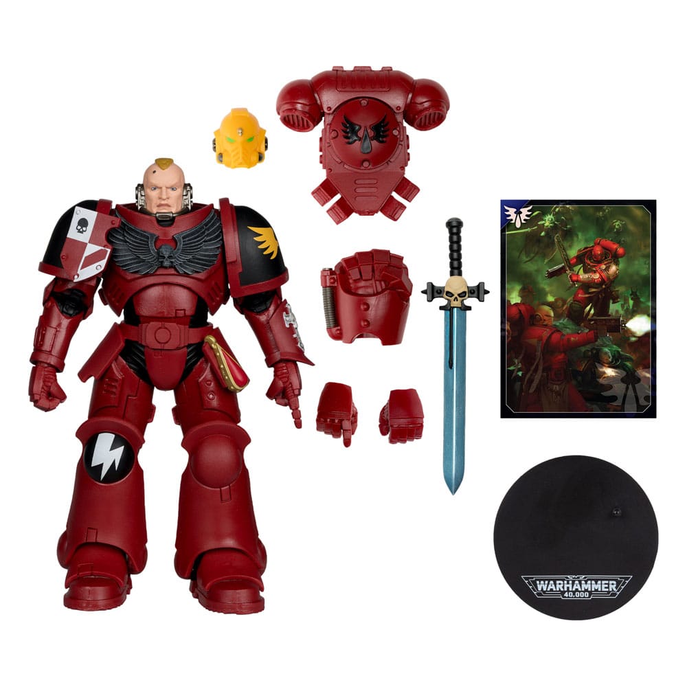 Warhammer 40,000 Actionfigur Assault Intercessor Sergeant (Blood Angel) 18 cm - Versand: 5-7 Tage nach Bestellung