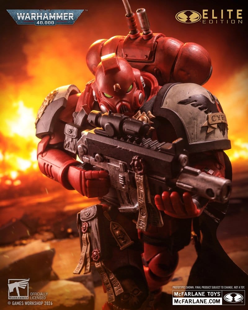 Warhammer 40.000 Dawn of War McFarlane Elite Edition Actionfigur Captain Cyrus (Dawn of War 4) 20 cm - Versand: 7 Tage nach Bestellung