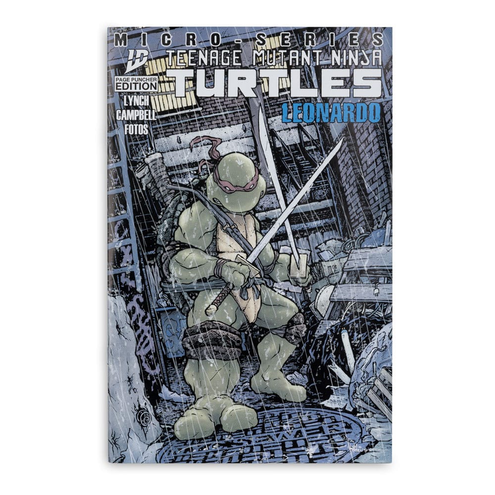 Teenage Mutant Ninja Turtles Page Punchers Actionfigur Leonardo 13 cm - Preorder - ETA: 25.11.2025