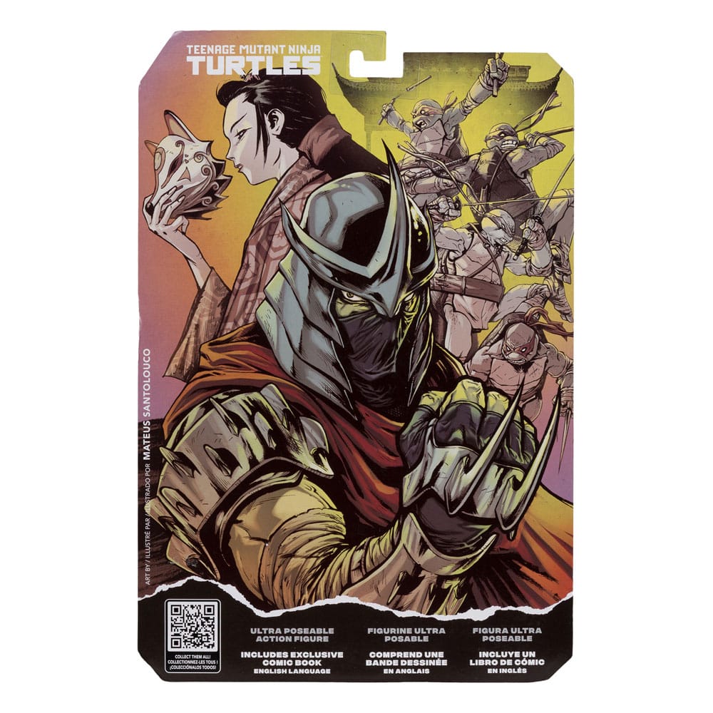 Teenage Mutant Ninja Turtles Page Punchers Actionfigur Shredder 14 cm - Preorder - ETA: 25.11.2025
