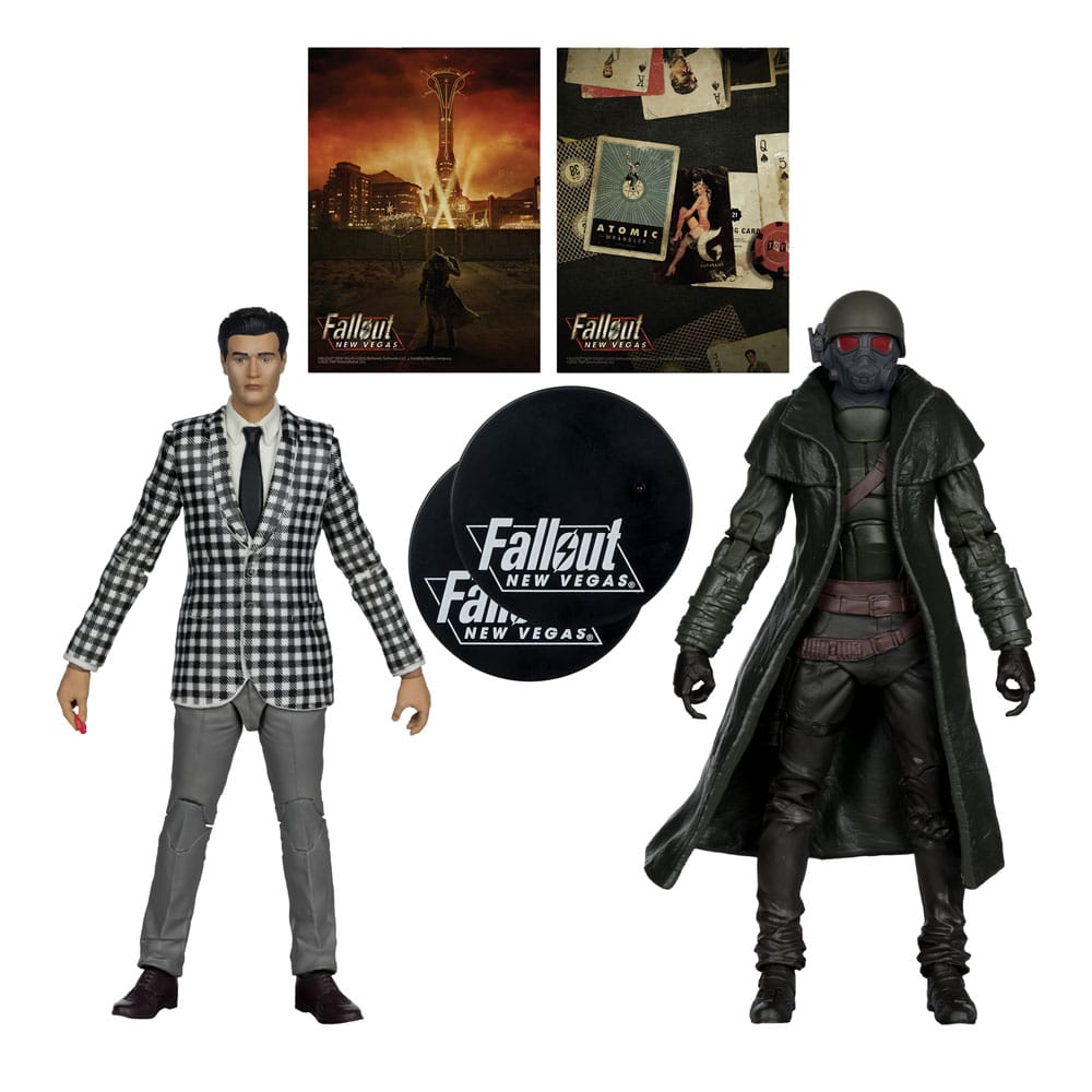 Fallout: New Vegas Statuen 2er-Pack Riot Ranger Armor & Benny Survivor 18 cm - Preorder - ETA: 25.11.2025
