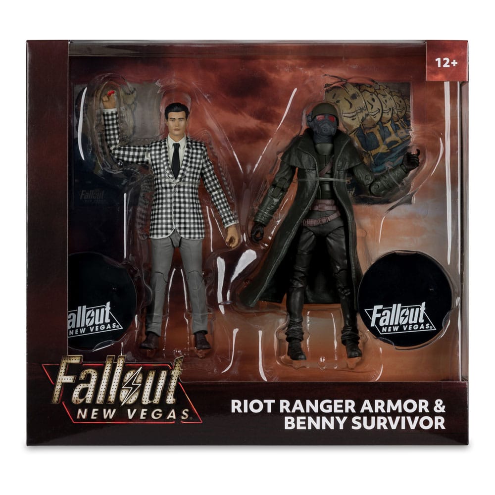 Fallout: New Vegas Statuen 2er-Pack Riot Ranger Armor & Benny Survivor 18 cm - Preorder - ETA: 25.11.2025