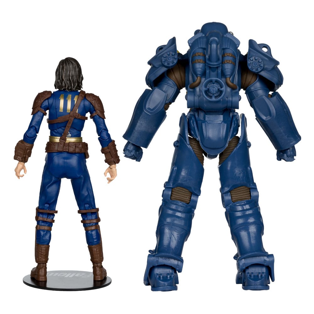 Fallout 4 Statuen 2er-Pack T-60 Vault Tec & Sole Survivor 18 cm - Preorder - ETA: 25.11.2025