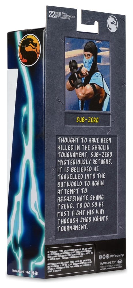 Mortal Kombat Klassic Actionfigur Sub-Zero (Ice Clone) 18 cm - Preorder - ETA: 25.09.2026