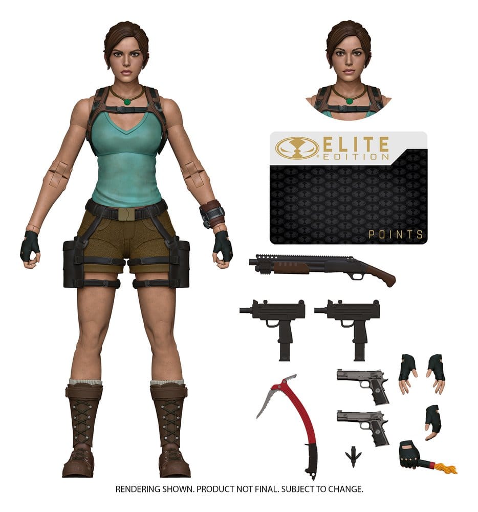 Tomb Raider: Legacy of Atlantis McFarlane Elite Edition Deluxe Actionfigur Lara Croft (Tomb Raider: Legacy of Atlantis) #25 18 cm - Preorder - ETA: 25.02.2027
