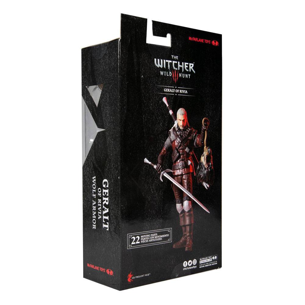 The Witcher 3: Wild Hunt Actionfigur Geralt of Rivia (Wolf Armor) 18 cm - Preorder - ETA: 06.01.2026