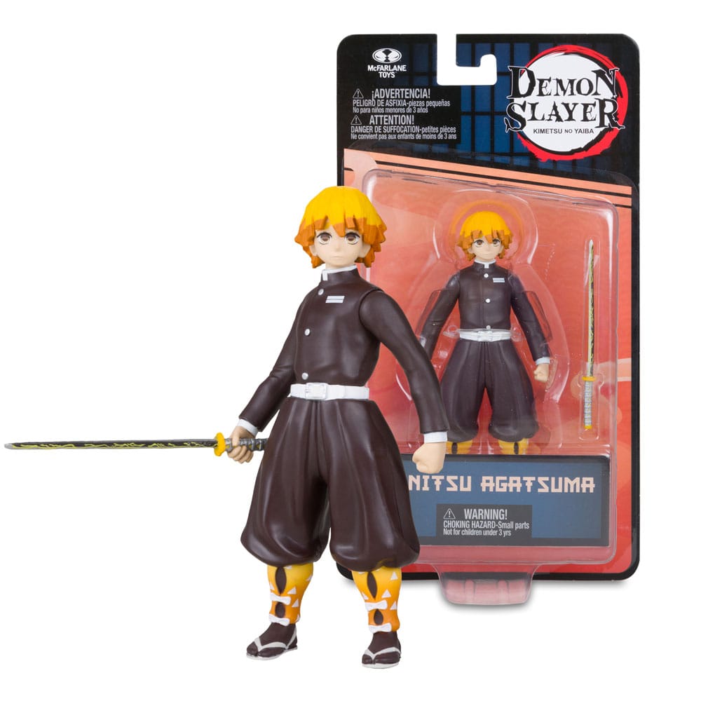 Demon Slayer: Kimetsu no Yaiba Actionfigur Zenitsu Agatsuma 13 cm - Versand: 5-7 Tage nach Bestellung