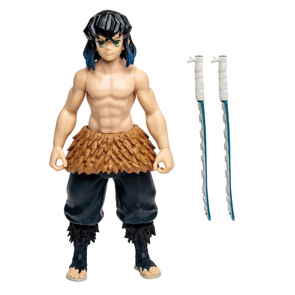 Demon Slayer: Kimetsu no Yaiba Actionfigur Hashibira Inosuke 13 cm - Versand: 5-7 Tage nach Bestellung