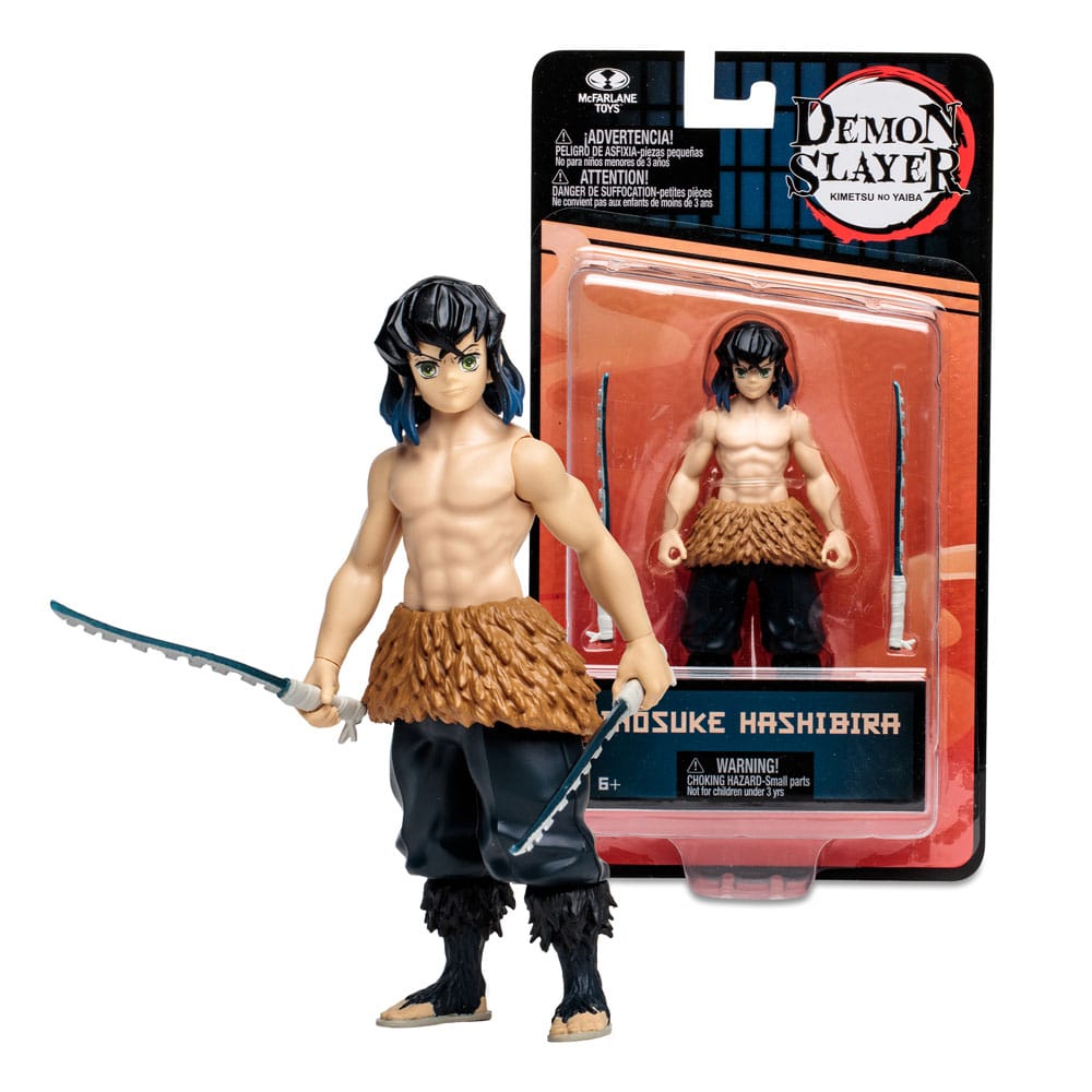 Demon Slayer: Kimetsu no Yaiba Actionfigur Hashibira Inosuke 13 cm - Versand: 5-7 Tage nach Bestellung