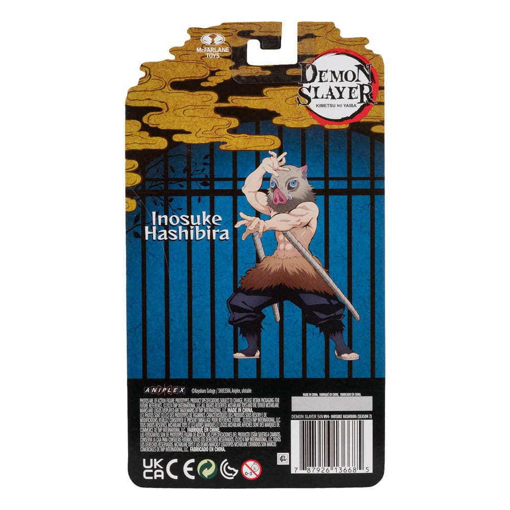 Demon Slayer: Kimetsu no Yaiba Actionfigur Inosuke Hashibira 13 cm - Versand: 5-7 Tage nach Bestellung