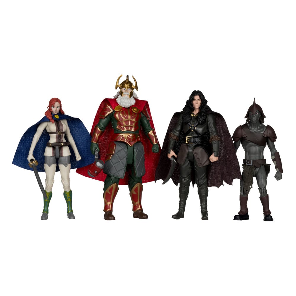 Der Herr der Ringe: Die Schlacht der Rohirrim Actionfiguren 4er-Pack 10 cm - Versand: 5-7 Tage nach Bestellung