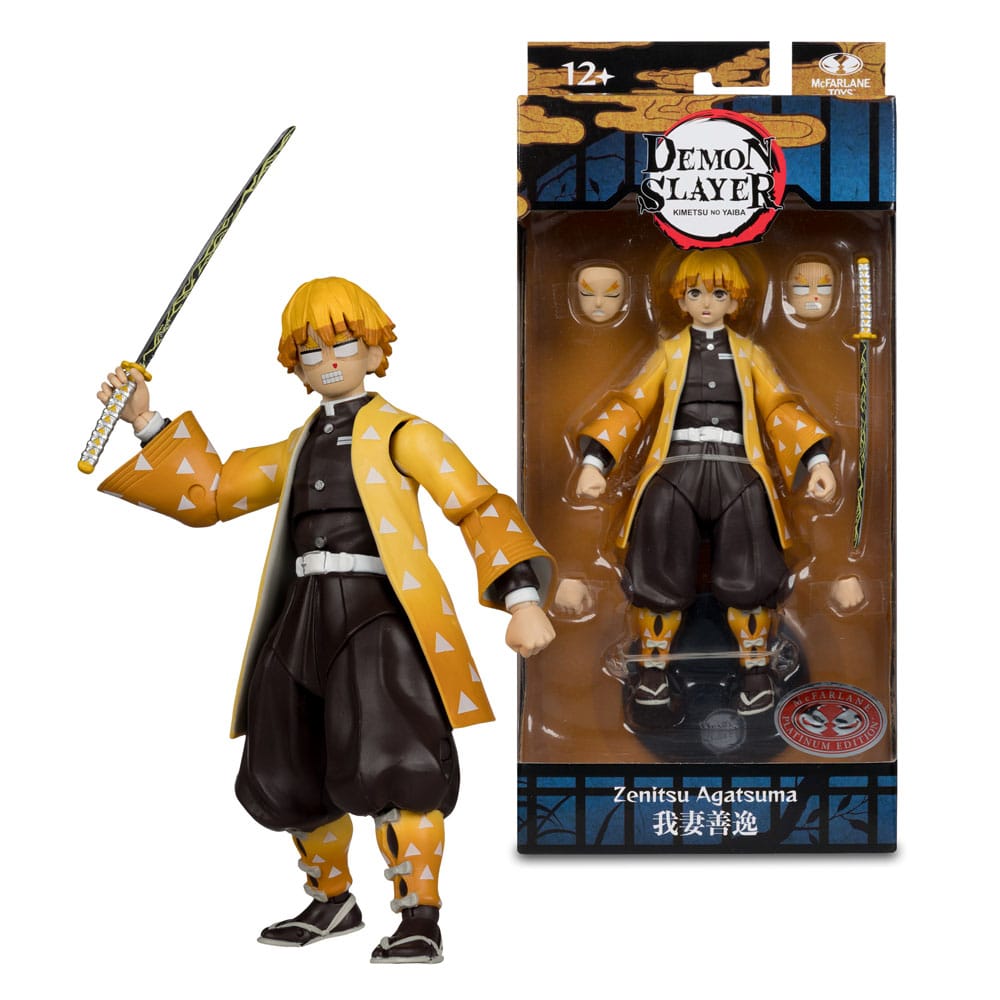 Demon Slayer Actionfigur Zenitsu Agatsuma Plantinum Edition 15 cm - Preorder - ETA: 25.11.2025