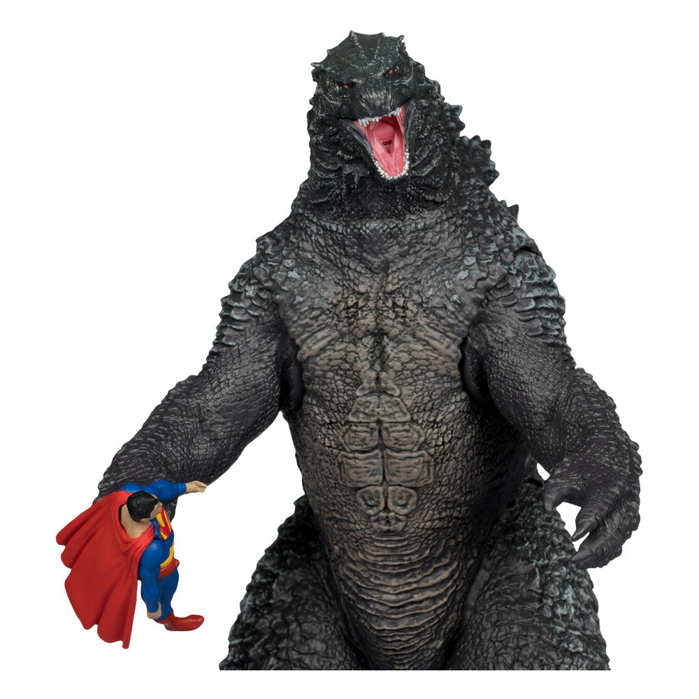 DC Justice League Monsterverse DC Multiverse Actionfiguren 2er-Pack Superman Vs. Godzilla 30 cm - Versand: 5-7 Tage nach Bestellung