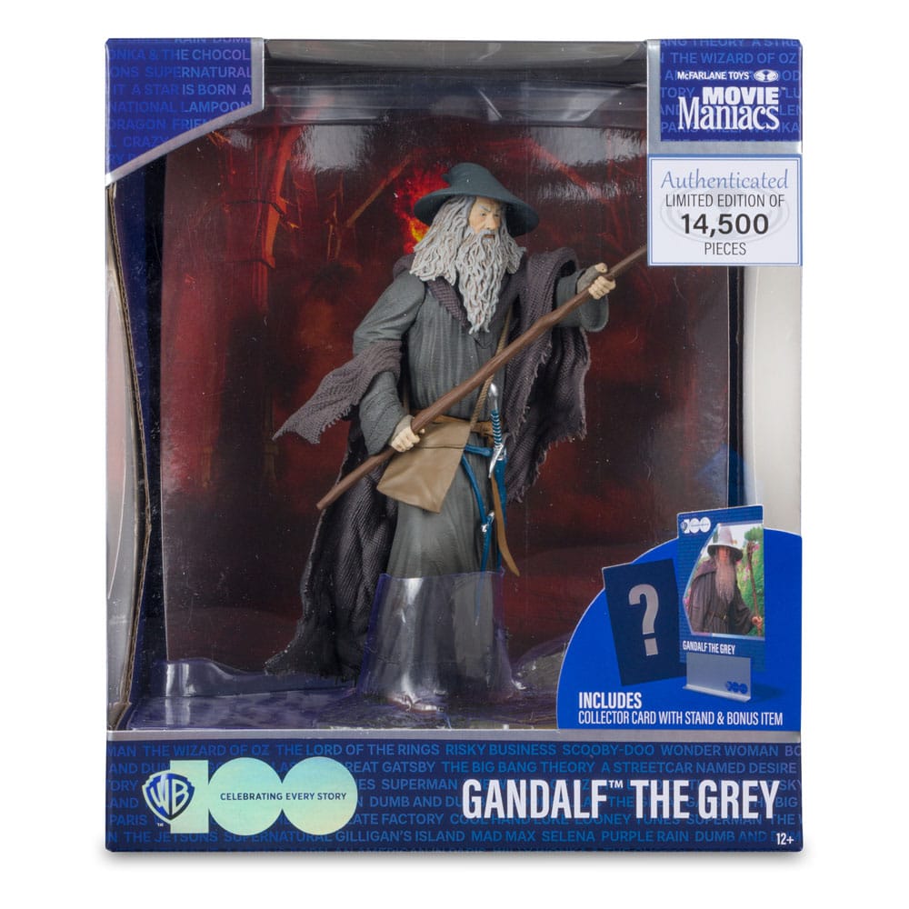 Herr der Ringe Movie Maniacs Actionfigur Gandalf 18 cm - Preorder - ETA: 30.12.2025