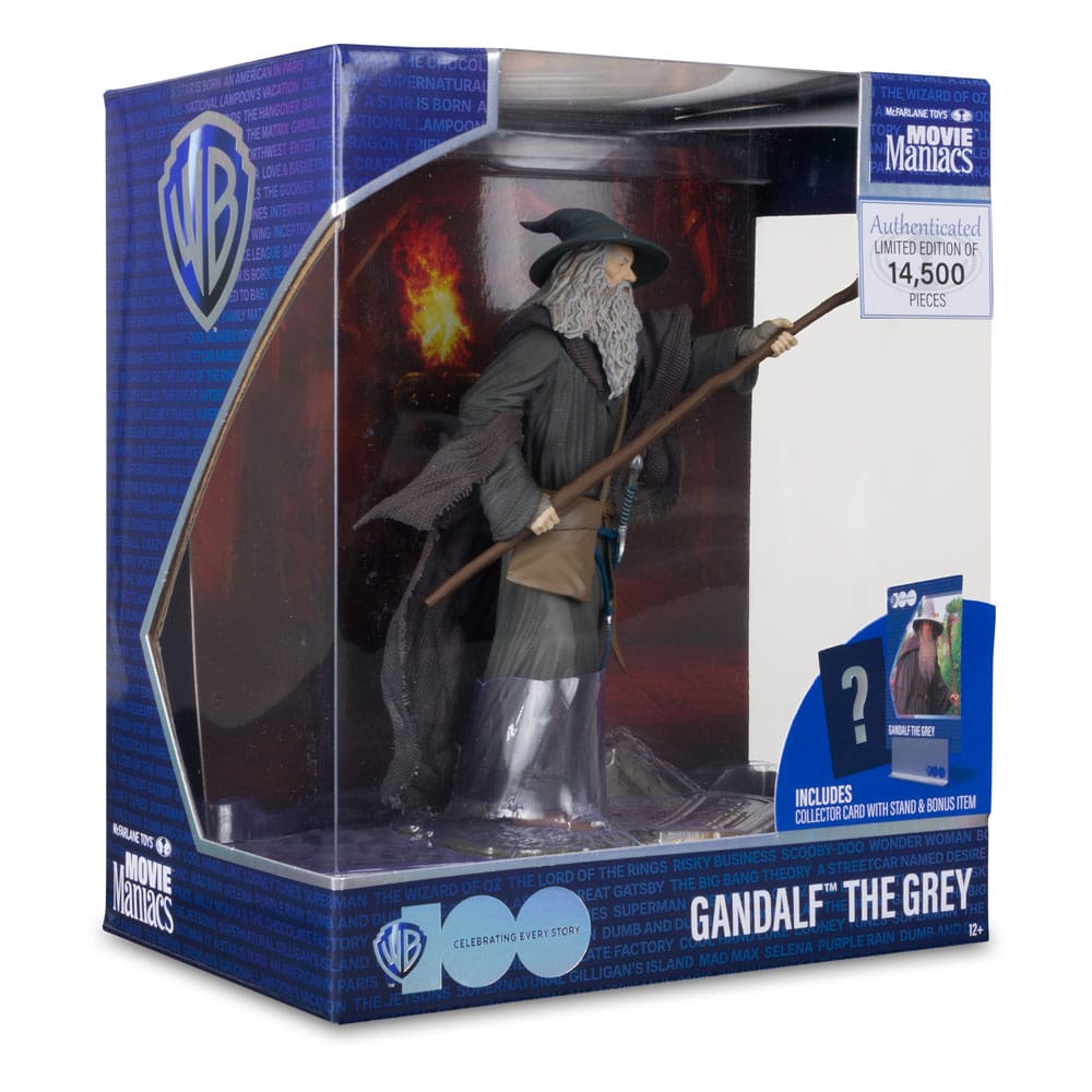 Herr der Ringe Movie Maniacs Actionfigur Gandalf 18 cm - Preorder - ETA: 30.12.2025