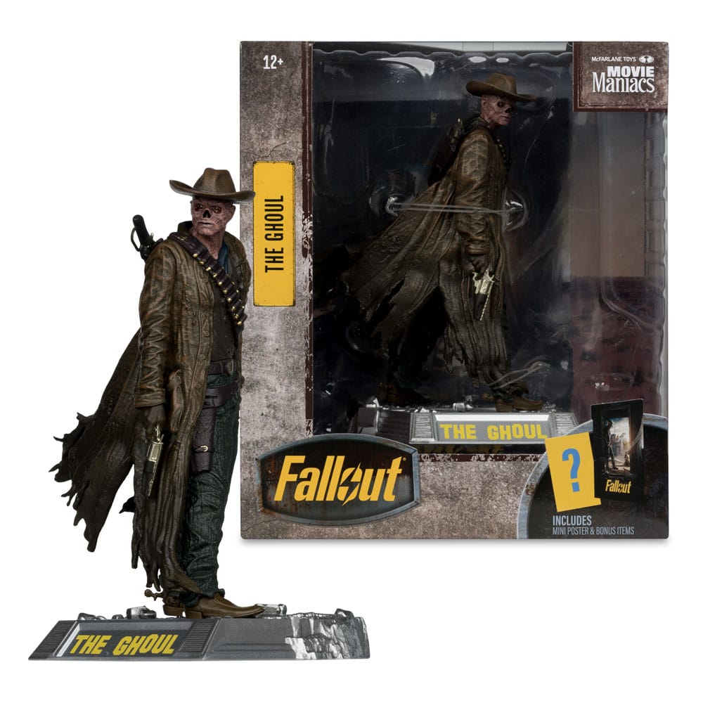 Fallout Movie Maniacs Actionfigur The Ghoul (Season 2) 17 cm - Preorder - ETA: 25.11.2025