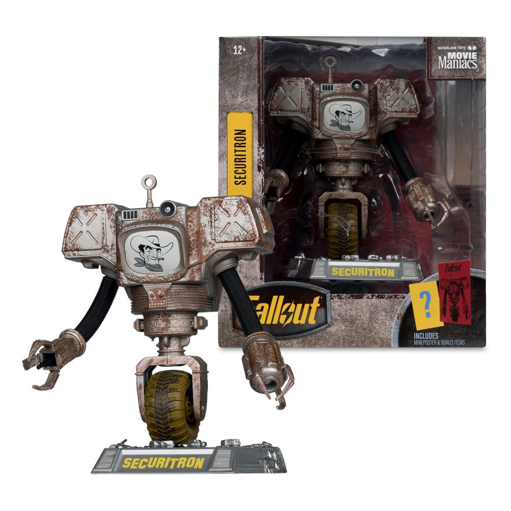 Fallout Movie Maniacs Actionfigur Securitron (Season 2) 15 cm - Preorder - ETA: 25.11.2025