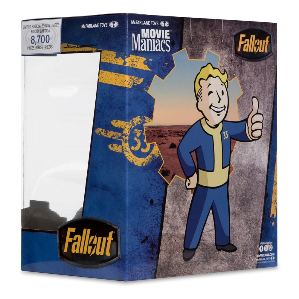 Fallout Movie Maniacs Actionfigur Vault Boy Version 1 14 cm - Preorder - ETA: 25.11.2025