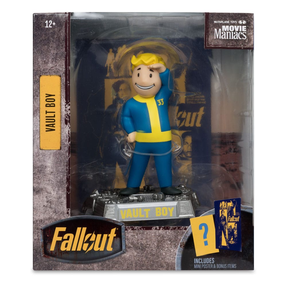 Fallout Movie Maniacs Actionfigur Vault Boy Version 3 14 cm - Preorder - ETA: 25.11.2025