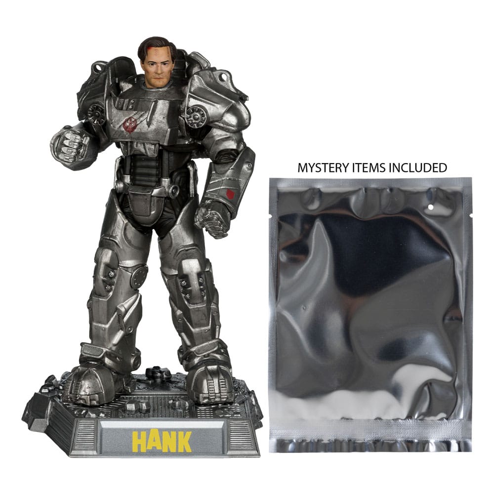 Fallout Movie Maniacs Actionfigur Hank Maclean (Season 2) (Red Platinum Edition) 17 cm - Preorder - ETA: 25.11.2025