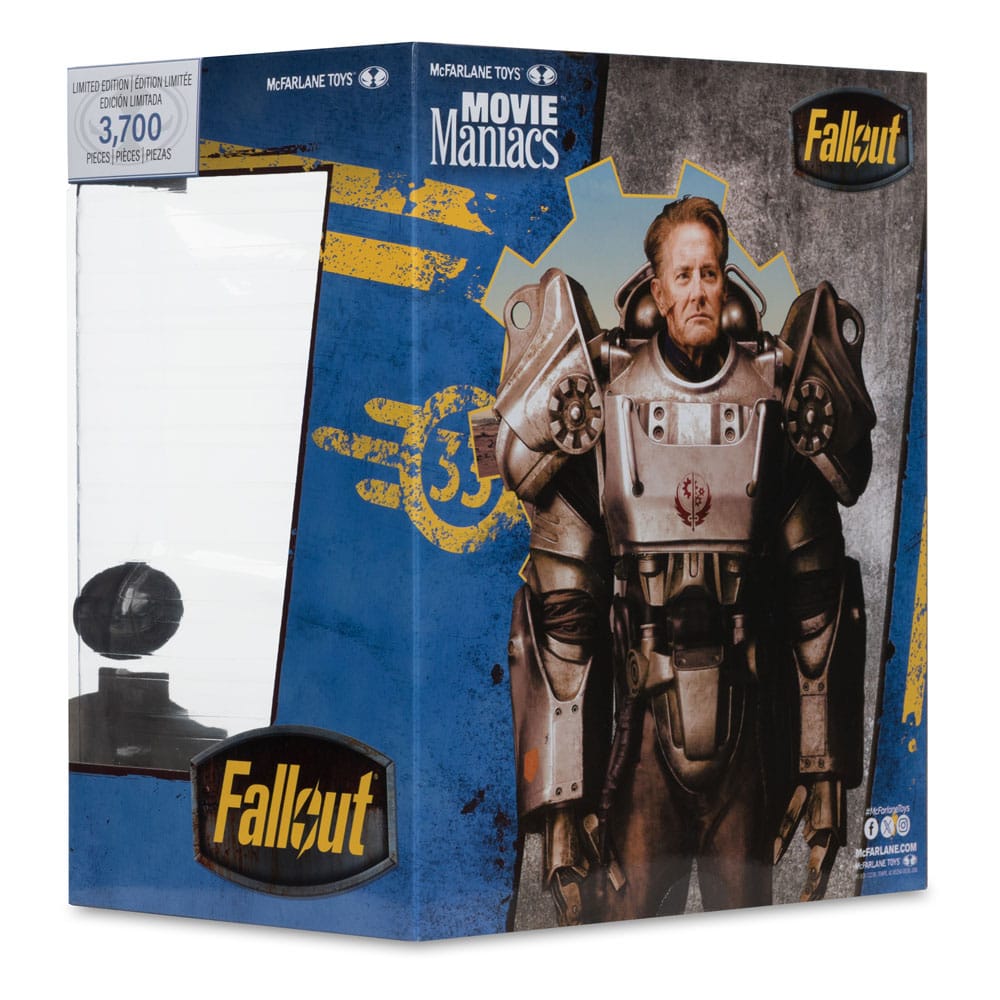Fallout Movie Maniacs Actionfigur Hank Maclean (Season 2) (Red Platinum Edition) 17 cm - Preorder - ETA: 25.11.2025