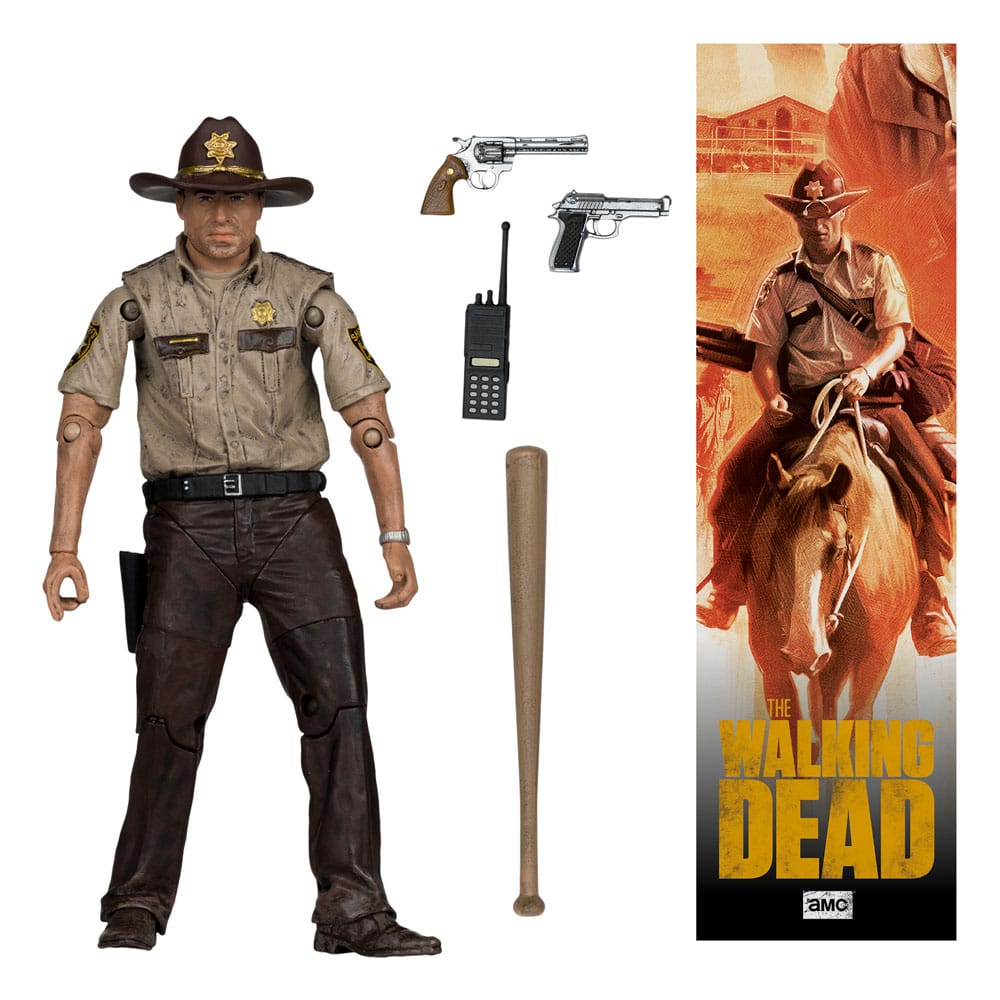 The Walking Dead Actionfigur Rick Grimes (Season 1) 13 cm - Preorder - ETA: 29.10.2025