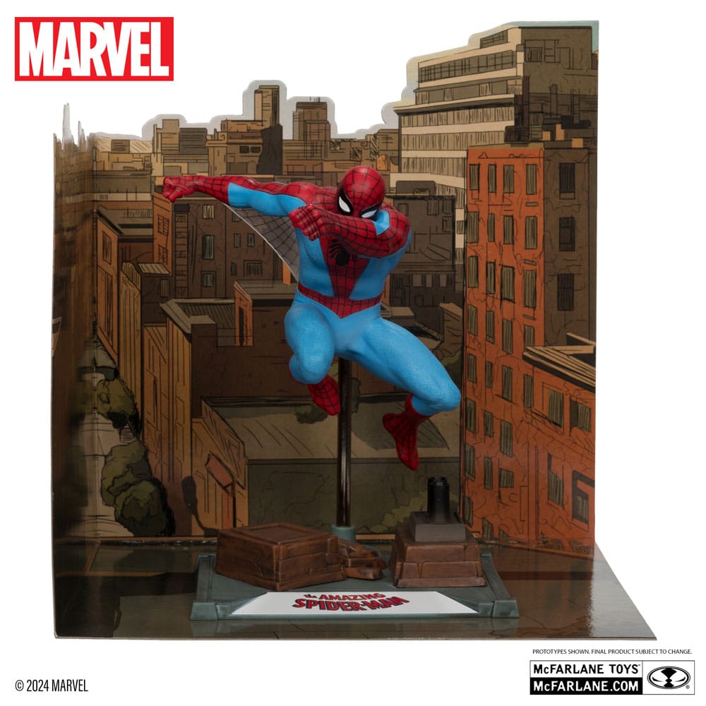 Marvel Collection PVC Statue 1/10 Spider-Man (The Amazing Spider-Man #38) (Gold Label) 15 cm - Versand: 5-7 Tage nach Bestellung
