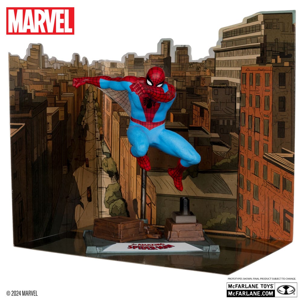 Marvel Collection PVC Statue 1/10 Spider-Man (The Amazing Spider-Man #38) (Gold Label) 15 cm - Versand: 5-7 Tage nach Bestellung