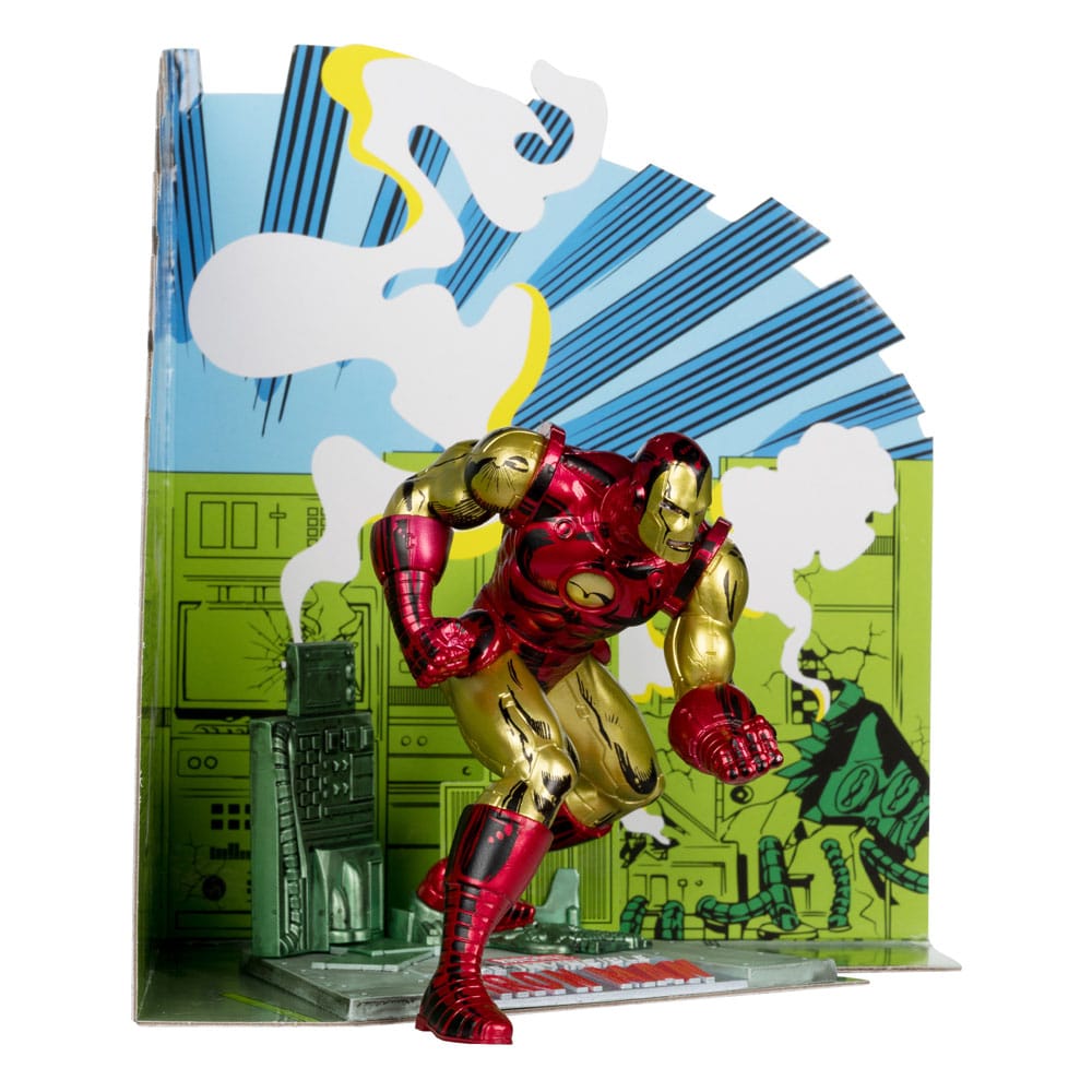 Marvel PVC Statue 1/10 Iron Man (The Invincible Iron Man #126) 11 cm - Versand: 5-7 Tage nach Bestellung