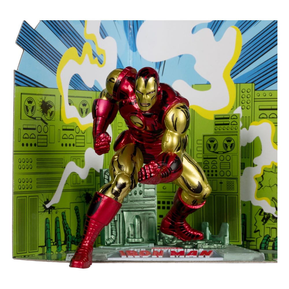 Marvel PVC Statue 1/10 Iron Man (The Invincible Iron Man #126) 11 cm - Versand: 5-7 Tage nach Bestellung