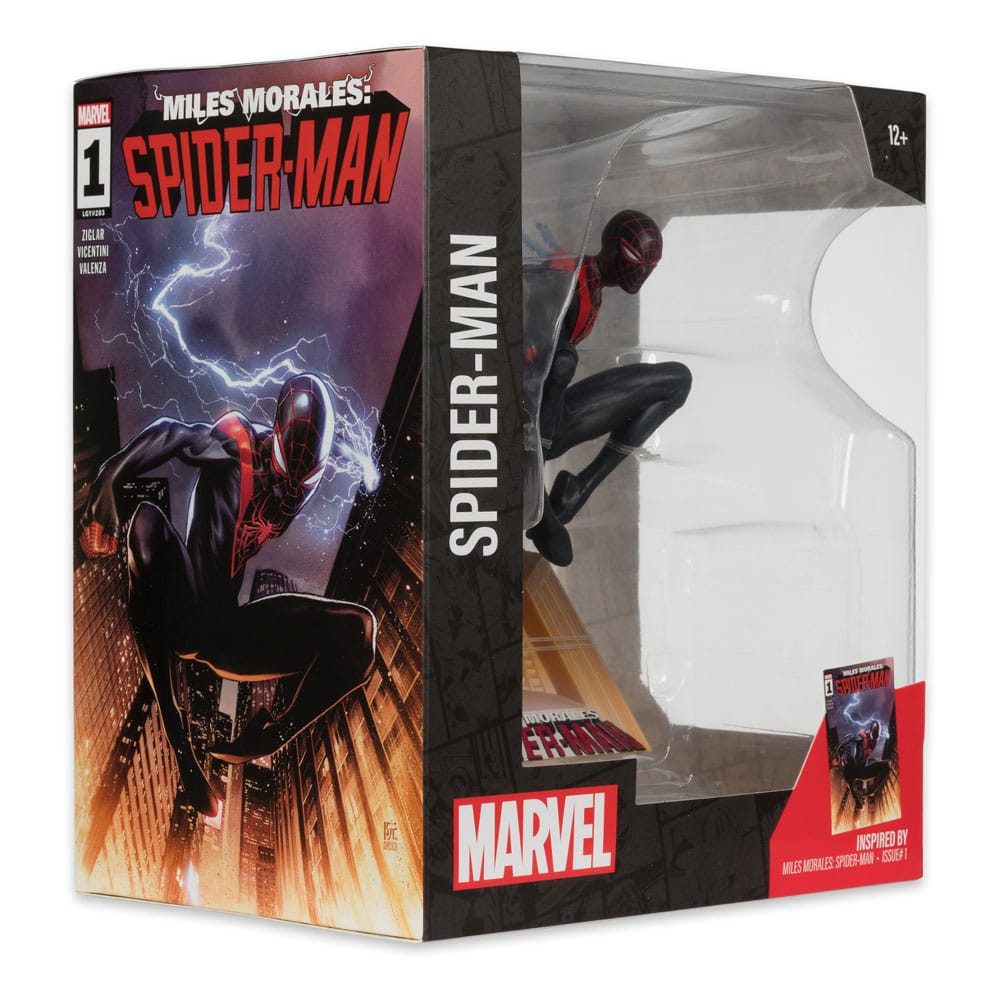 Marvel Collection PVC Statue 1/10 Spider-Man (Miles Morales: Spider-Man #1) 13 cm - Versand: 5-7 Tage nach Bestellung