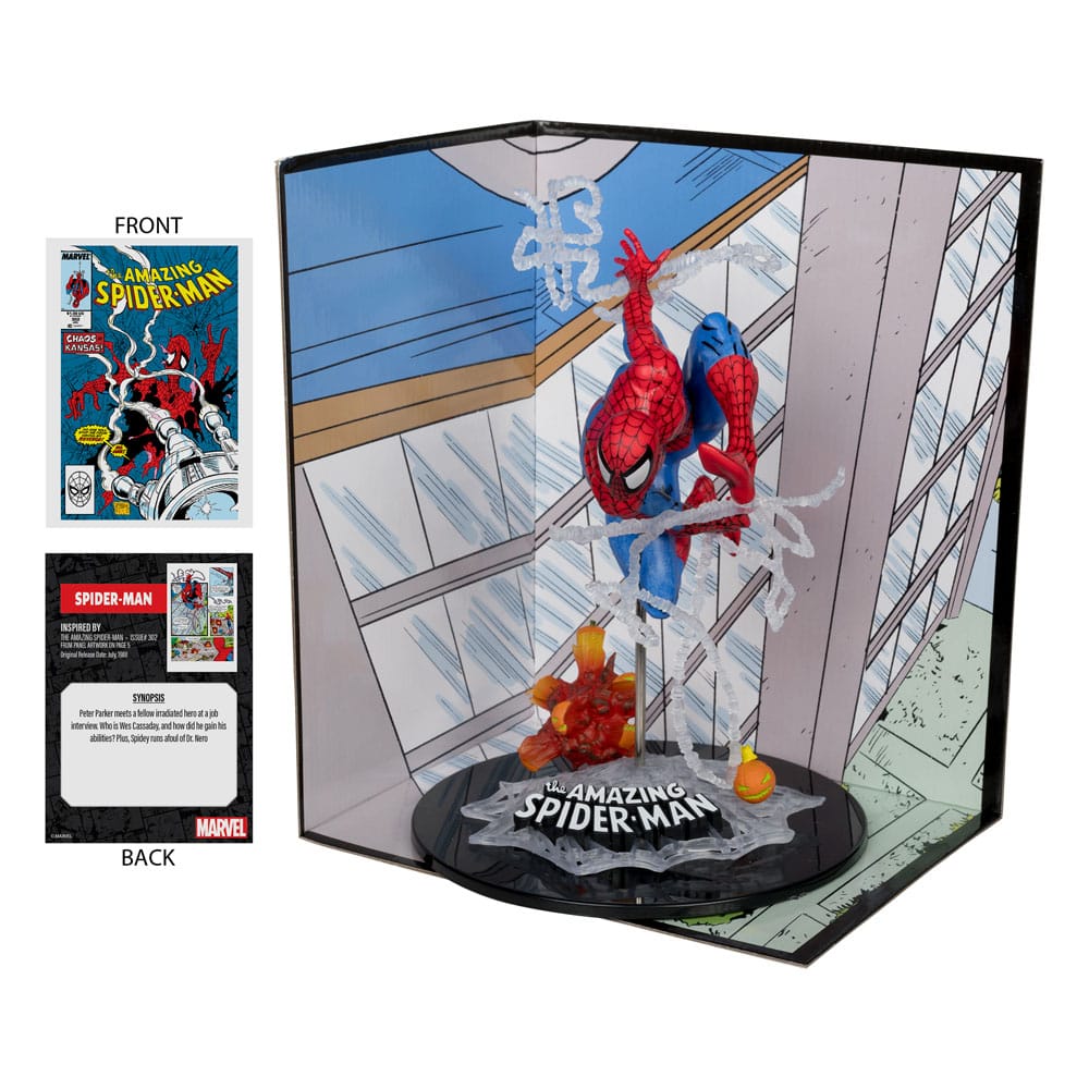 Marvel Collection PVC Statue 1/10 Spider-Man (The Amazing Spider-Man #302) 17 cm - Versand: 5-7 Tage nach Bestellung