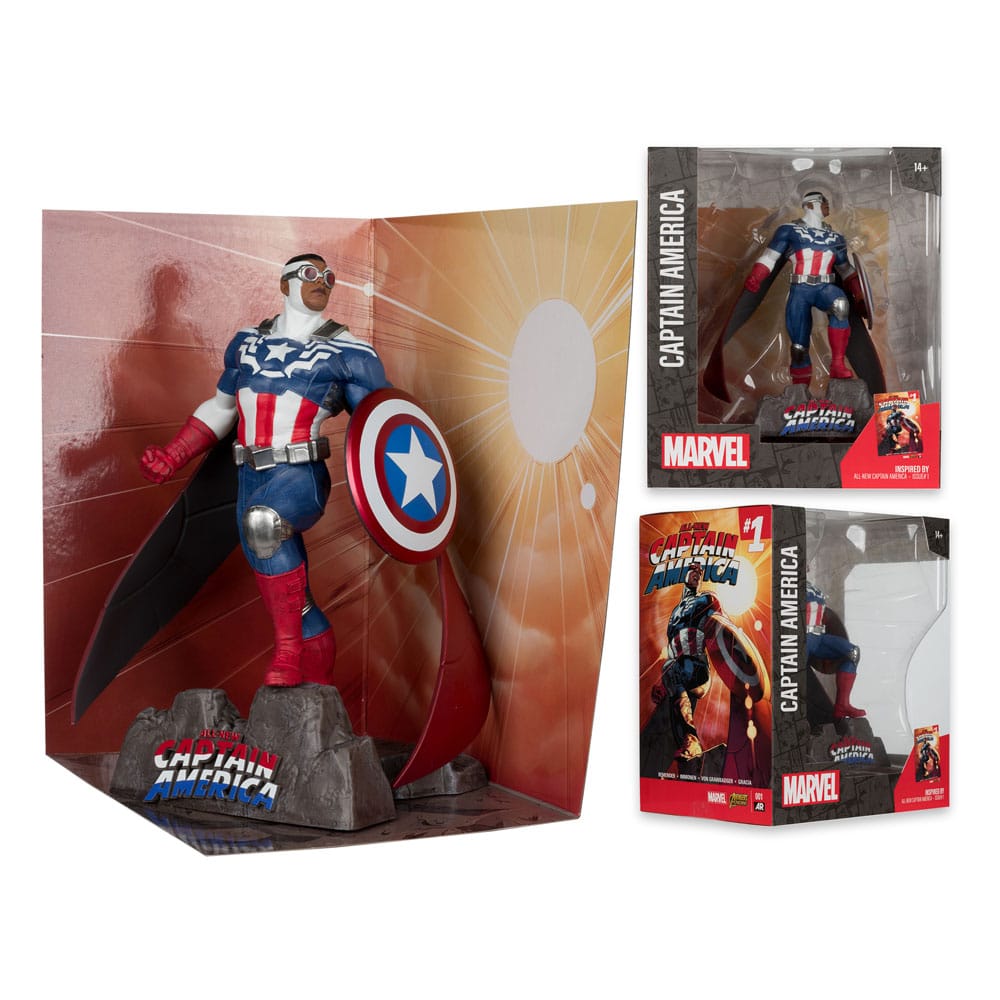 Marvel Collection PVC Statue 1/10 Captain America (All-New Captain America #1) 17 cm - Versand: 5-7 Tage nach Bestellung