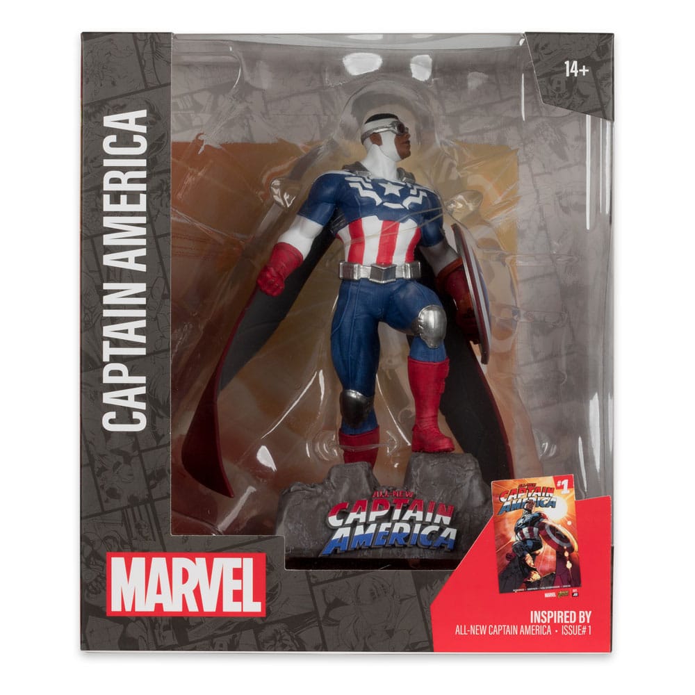 Marvel Collection PVC Statue 1/10 Captain America (All-New Captain America #1) 17 cm - Versand: 5-7 Tage nach Bestellung